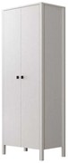 Ντουλάπα Δίφυλλη 787CDL1304 70x45x195cm White Δίφυλλη