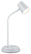 Φωτιστικό Γραφείου Led Narcos 470Lm 23x38cm White Mat-White 573190131 Trio Lighting