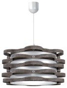Φωτιστικό Κρεμαστό Florence Μονόφωτο Γκρί (PP-PVC) Ε27 48x48x80cm