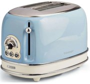 Φρυγανιέρα 2 Θέσεων Vintage 155/05 810W Light Blue Ariete Μέταλλο