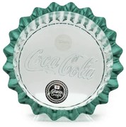 Γυάλινο Mπωλ Glass Drops Coca Cola (9012) Aπό 100% ανακυκλωμένο γυαλί, Xωρητικότητας 1700ml, Διαστάσεων Ø 25 x Υ 7 cm