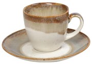 Φλυτζάνι Espresso 90ml + Πιατάκι Espiel Essentials Beige OWQ101K6