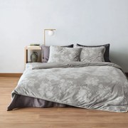 Μαξιλαροθήκες Vincent (Σετ 2τμχ) Grey Kentia 50Χ70 Πολυέστερ