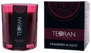 Αρωματικό κερί Cranberry Coco 130gr της Teoran