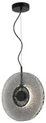 Κρεμαστό Φωτιστικό Οροφής 35cm LED 11W IP20 3000K Zambelis-23074-Φιμέ/Smoke 23074