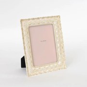 Κορνίζα Για Φωτογραφία 13x18cm 756-12035 18,7x23,8x2cm White-Gold Estheti Home Πολυρεσίνη