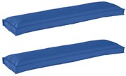 vidaXL Σετ Μαξιλαριών Πάγου 2 pcs Μπλε Ρουά 150 x 40 x 8 εκ.