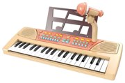Παιδικό πιάνο με μικρόφωνο - 808-17 - 161267 - Beige