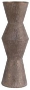 Βάζο κεραμικό μπρονζέ 21x21x60.50cm