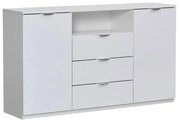 Μπουφές Elegance 150 Λευκό Γυαλιστερό