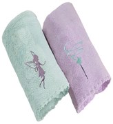 Πετσέτες Βρεφικές Girl Set 4 (Σετ 2τμχ) Lila-Mint Guy Laroche Σετ Πετσέτες 35x50cm Microfiber