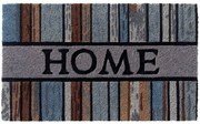 Πατάκι Εισόδου Ruco Style 005 Wood Planks Home 45X75cm Grey-Brown Sdim 45X75