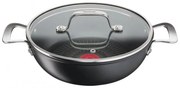 Τηγάνι Wok  Tefal G2557172 SHAL26CV M Απεριόριστο, 26 cm, Καπάκι, Αντικολλητική επίστρωση, Θερμοσήμα, Επαγωγή, Μαύρο