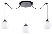 Κρεμαστό Φωτιστικό Οροφής Λευκό SWIRL 77-8199 Homelighting-77-8199-Λευκό 77-8199