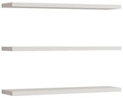 Ράφια Τοίχου Boss (Σετ 3Τμχ) 835PUQ1658 60x14,5x1,8cm White