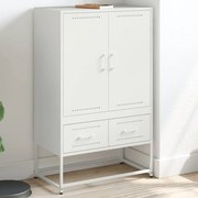 Ντουλάπι Λευκό 68x39x111,5 εκ. από Χάλυβα 846613