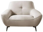 PEDRO Πολυθρόνα Σαλονιού - Καθιστικού, Ύφασμα Mixed Beige 109x92x83cm
