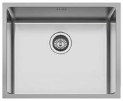 Karag BL 795 Υποκαθήμενος Νεροχύτης Κουζίνας Inox Σατινέ Ανοξείδωτο Ατσάλι 540 x 440 mm