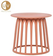 Liberta BASKET COFFEE TABLE TERRACOTTA 50x50xH44cm 50x50xH44cm 27-0125