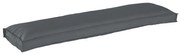 vidaXL Μαξιλάρι παλέτας για πάγκο Ανθρακί 150 x 40 x 8 εκ.