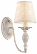 Απλίκα Τοίχου Aca Karpathia DL9501WWB Antique White/Cream