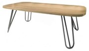 SARFURNITURE Τραπεζάκι σαλονιού  Κίσσαβος  δρυς SAR-112161