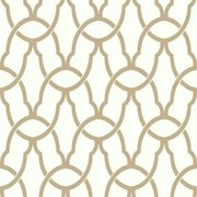 Αυτοκόλλητη Ταπετσαρία Gold Trellis Peel KAL.RMK9121