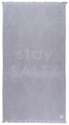 Πετσέτα Θαλάσσης (90x170) Nef-Nef Homeware Stay Salty Silver