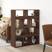 Βιβλιοθήκη/Διαχωριστικό Χώρου Δρυς 100x33x125,5 εκ. Επεξ. Ξύλο