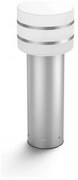 Έξυπνο Επιδαπέδιο Φωτιστικό Led Ε27 9W IP44 Inox 40cm Hue W Tuar 915005561601 Philips Hue 915005561601 Inox