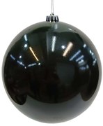 Χριστουγεννιάτικη Μπάλα Μαύρη 20cm 56515