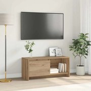vidaXL Βάση TV artisan δρυς 90 x 35 x 40 εκ. Επεξεργασμένο ξύλο