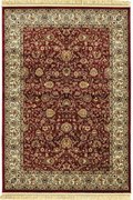 Χαλί Persia 1533 Burgundy Με Κρόσσι New Plan 160X230cm