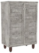 Shoe cabinet SANTΟ 10 pairs antique anthracite 60x34.5x91.5cm 60x34.5x91.5 εκ.