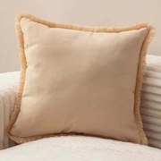 Μαξιλαροθήκη Διακοσμητική 881PCR1257 Beige Aberto Design 43X43 Πολυέστερ