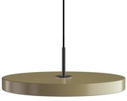 Κρεμαστό Φωτιστικό Οροφής LED 16W Φ43cm Μαύρο Φινίρισμα Asteria Umage-2424-Μπεζ 2424