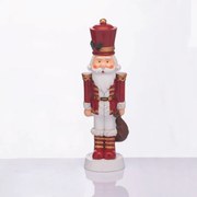 ΚΑΡΥΟΘΡΑΥΣΤΗΣ RESIN ΣΤΡΑΤΙΩΤΗΣ ΜΕ ΓΚΙ KOKKINO 23cm ACA X1532308