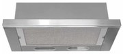 Karag Η71 INOX Εντοιχισμένος Συρόμενος Απορροφητήρας Κουζίνας Inox, Ανοξείδωτο Ατσάλι 60cm 2x125w.
