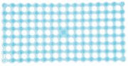 Πατάκι Αντιολισθητικό Golf 00285.010 Turquoise 34Χ68 34x68cm PVC
