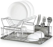 Διώροφη Πιατοθήκη 5Five με χώρο για 10 πιάτα και διαστάσεις 47x32.3x22.5cm