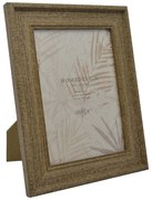 Κορνίζα Με Όψη Καφέ Πλαστικό/Ξύλο 10x15cm ANKOR