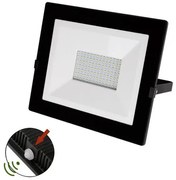 Προβολέας LED SMD 70W Φωτοκύτταρο Δέσμη 120° IP65 3-0307011 Lumen 3-0307011 Μαύρο