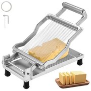 VEVOR Cheese Cutter with Wire Cheeser Butter Cutting 0.2&quot; Thin Cheese Slicer