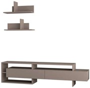 Σύνθεση Τηλεόρασης Gara 776HMS3017 180x32x42cm Light Mocha