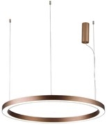 Φωτιστικό Οροφής Choco 4244600 Φ780 Led Brown Viokef Μέταλλο