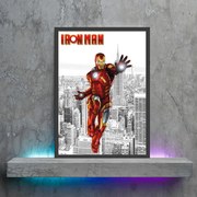 Πόστερ &amp;  Κάδρο Comic Ironman CM033 40x50cm  Εκτύπωση Πόστερ (χωρίς κάδρο)