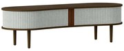 Έπιπλο Τηλεόρασης Audacious Horizons S 5801C707-03 140x46x40cm Dark Oak-Light Grey Umage