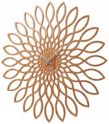 Ρολόι Τοίχου Sunflower KA5394 D.60cm Natural Karlsson Mdf