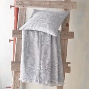 Ριχτάρι Beatris Grey Ρυθμός Πολυθρόνα 160x180cm Βαμβάκι-Πολυέστερ