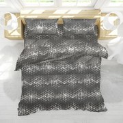 Σεντόνια King Size (Σετ) Viopros Fresh Κάρτερ Ανθρακί